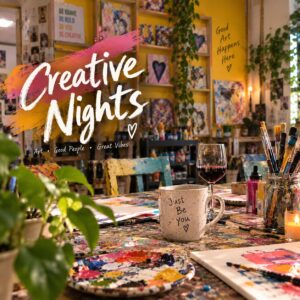 Creative Nights - Dec 7 ,Acrylic Animal Painting , 6:00–9:00 PM